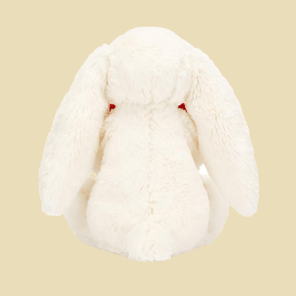 Bashful Red Love Heart Bunny 1