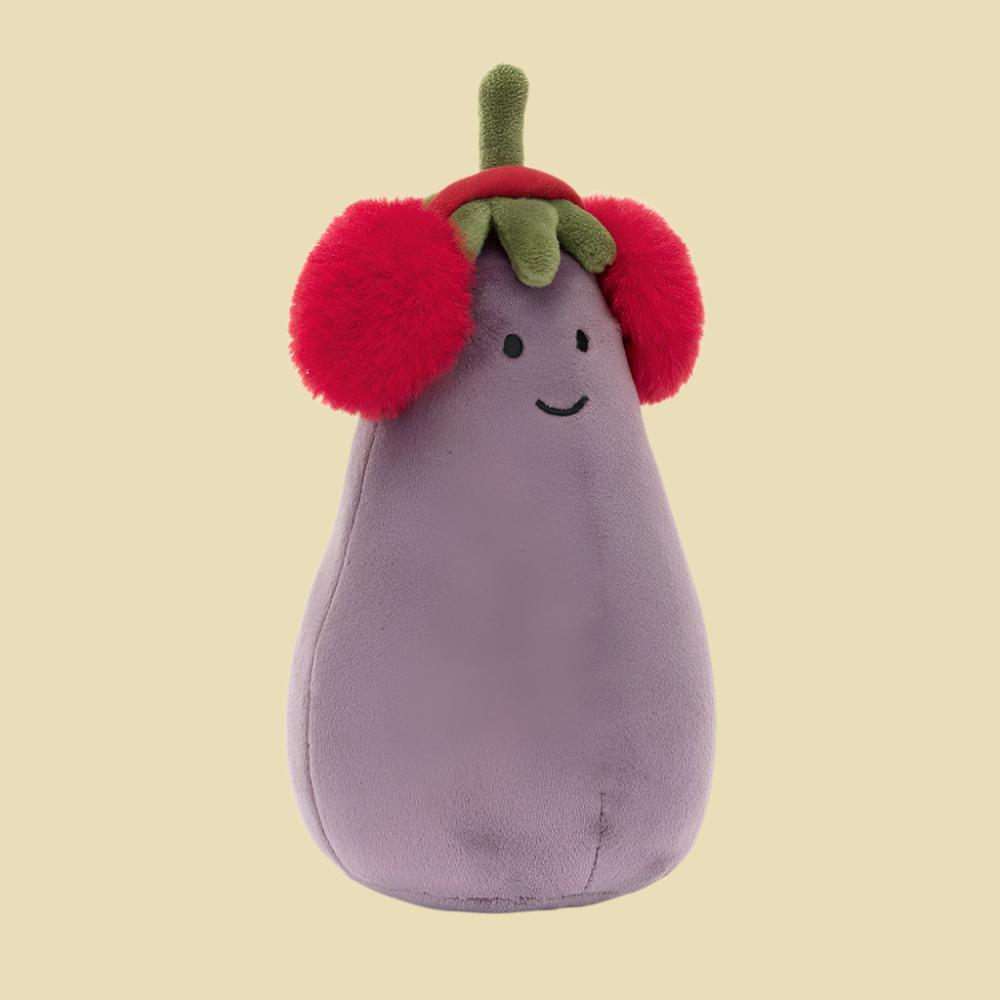 Jellycat Toastie Vivacious Red Aubergine 1